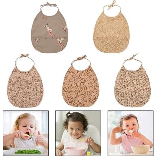 Baby Starter Bibs Girl Boy Infant Feeding Bib Waterproof Apron Kids Toddler Dinner Baberos Bandanas Burp Washable Baby Cloths