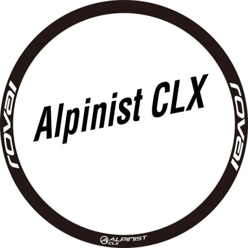 Two Wheel Sticker for ROVAL alpinist CLX Road Bike Bicycle Cycling Decals, for disc brake only