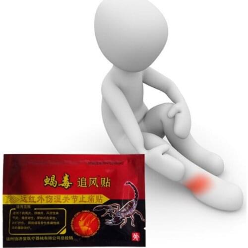 Wholesale Chinese Medicine Joint Pain Analgesic Plaster Scorpion Venom Body Neck Back Massage Care Pain Relief Patch Balm