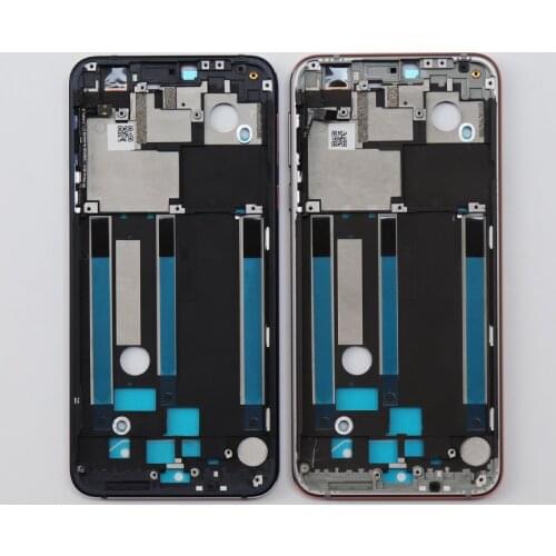 Original Aluminum frame Middle Frame For Nokia 7.1 Mid Bezel Front Housing Chassis With Volume Power Button +Adhesive Sticker