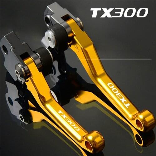 CNC Motorcycle DirtBike Handlebar Motocross dirt bike Pivot Brake Clutch Levers FOR HUSQVARNA TX300 TX 300 2017 2018 handbrake