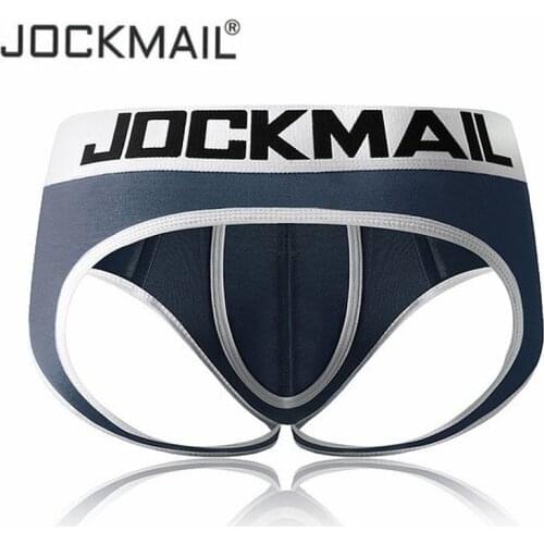 Sexy Mens Underwear Jockstraps Underwear Briefs Male Gay Backless Penis Pouch Thong G-strings T-back Modal Breathable Underpants