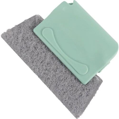 Window Groove Cleaning Brush Bathroom Kitchen Floor Gap Cleaner Nook Cranny Window Clean Brush Household Cleaning Tool