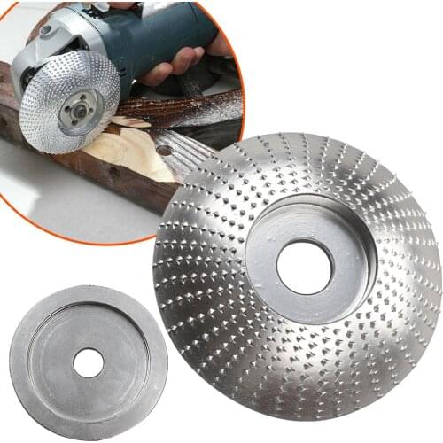 Polishing Angle Grinding Wheel High-Carbon Steel Wood Sanding Carving Shaping Disc Accessories Tool For Woodworking