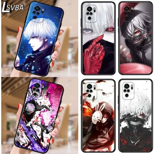 Tokyo Ghoul for Xiaomi Redmi Note 10 10S 9 9T 9S 9Pro Max 8T 8Pro 8 7 6 5 Pro 5A 4X 4 Soft Black Phone Case