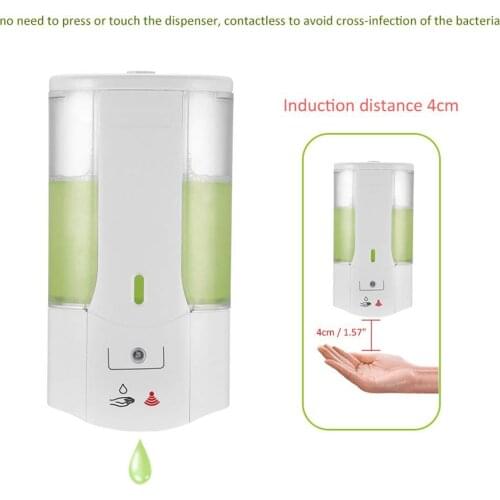 Smart Sensor Hand Washing Container Automatic Liquid Soap Dispenser Wall Mounted Shampoo Lotion Shower Gel Foam Bottles