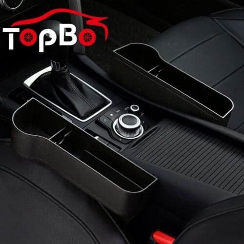 Universal Auto Seat Crevice Gaps Storage Box Organizer For Wallet Phone Cigarette Slit Pocket Accessories