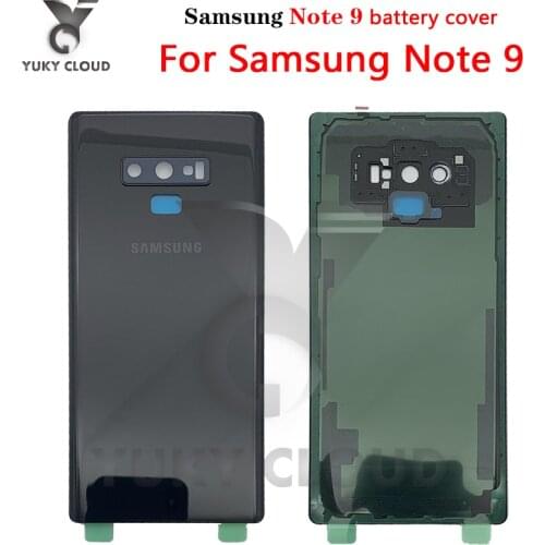 SAMSUNG Back Battery Cover note9 Note 9 SAMSUNG N960 SM-N960F N960F/DS N960U Battery Cover Back Rear Glass Case