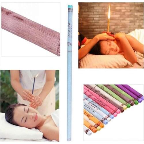 10pcs Ear Cleaner Beeswax Candles Ear Therapy Treatment Care Hollow Cone Ear Healthy Care Product Aromatherapy With Earplugs Hot