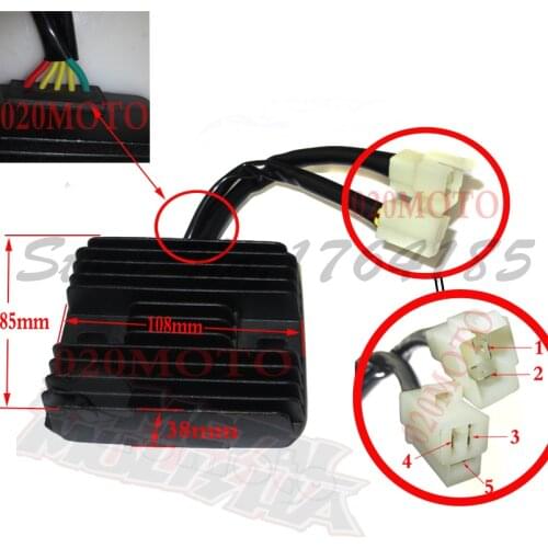 5 PIN Voltage Regulator Rectifier CFMOTO 250CC MOTORCYCLE C1 V5 250cc Lkg250 FOR CF moto