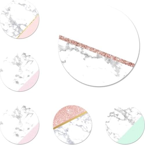 58mm Fashion Marble Stone Rock marbles Icons Pins Badge Decoration Brooches Metal Badges For Backpack Decoration