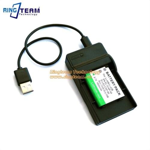 2-In-1 K7006 KLIC-7006 Battery and USB Charger K7700 for Kodak Digital Cameras EASYSHARE MINI TOUCH M550 M552 M575 M577