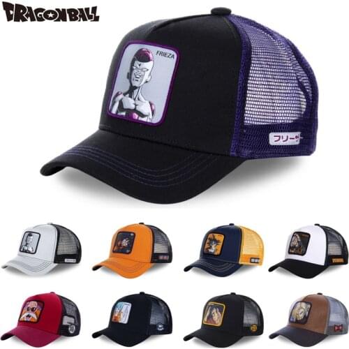 New Brand DRAGON BALL animation All Styles Snapback Cotton Baseball Cap Men Women Hip Hop Dad Mesh Hat Trucker Hat Dropshipping
