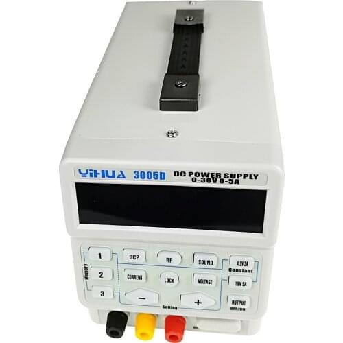 Digital Programmable Switching Power Supply Mobile Phone Repair YIHUA 3005D 30V 5A Adjustable Repair Program-Controlled