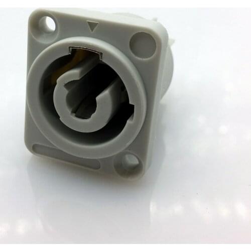 For NAC3MPA-1 10pcs 3Pin Female Panel PowerCon Stage Light Power socket Audio Connector socket 20A/250V