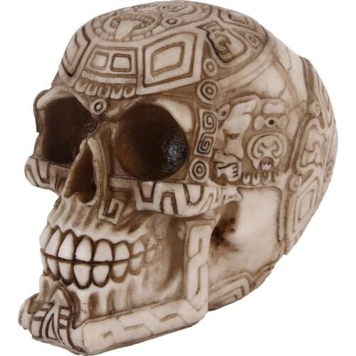 Home Decoration Resin Skull Crafts Halloween Medical Art Mold Pub Bar Skeleton