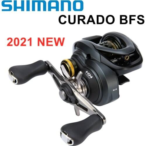 Original 2021 New SHIMANO CURADO BFS XG RIGHT LEFT MGL Spool Low profile baitcast fishing reel