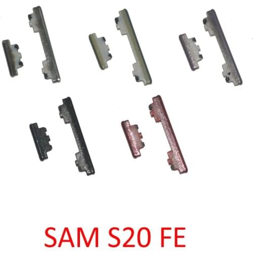 Power Volume Button For Samsung S20 FE 5G S20FE G785F G785 G781B G781N G781U Original Phone New Housing Frame On Off Side Key