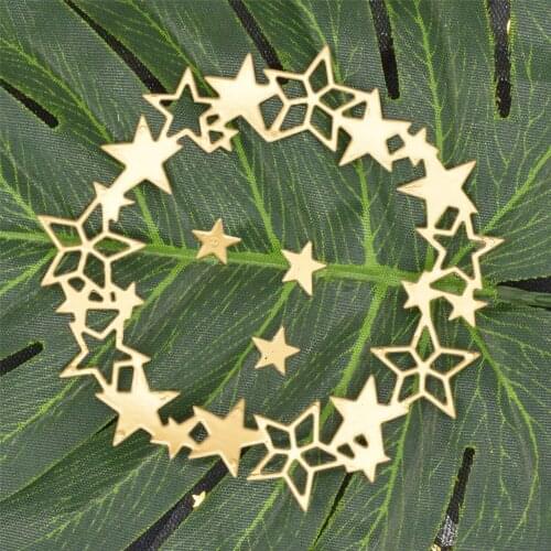 Circle Frame Star Cutting Dies Winter Metal Stencil DIY Scrapbooking Card Dies Gift Box Decoration Paper Embossing Dies