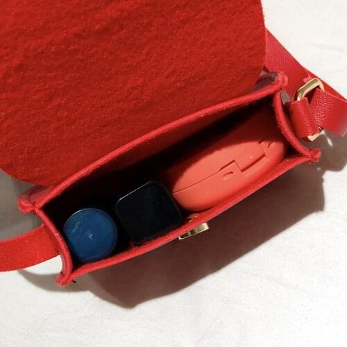 Small Cross Over Body Bag Ladies Shoulder Tassel Handbag Purse Women Messenger