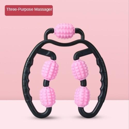 2021 Yoga Massage Roller Trigger Point Massage Rollers for Arm Leg Neck Muscle Tissue for Fitness Gym Pilates Sports Accesories