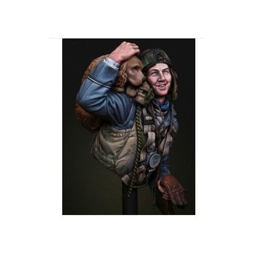 1/10 Scale Models British royal air force pilots resin bust