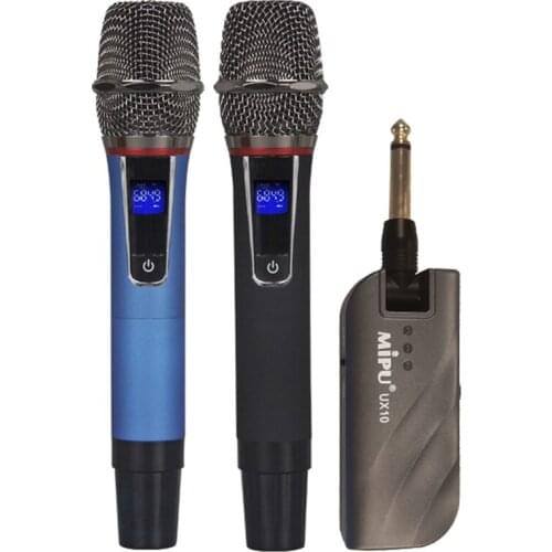 NKR Bluetooth Wireless Microphone Professiona Speaker Handheld Karaoke Microphone with Wireless Receiver