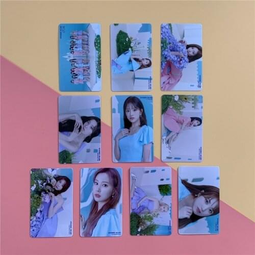 KPOP IZ*ONE New Album Oneiric Diary Crystal Card Sticker Bus Card Sticker IZONE Kwon Eun Fei