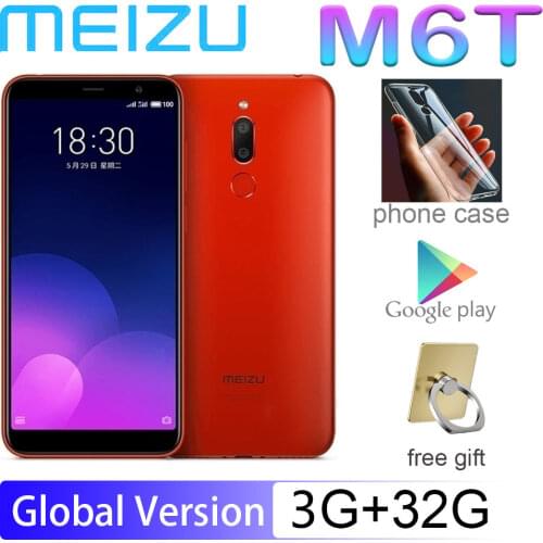 Smartphone 98%New MEIZU M6T 4G 32G 5.7'' Full Screen Rear Dual Camera Global Version MT6750 Super MBack Ingerprint Payment