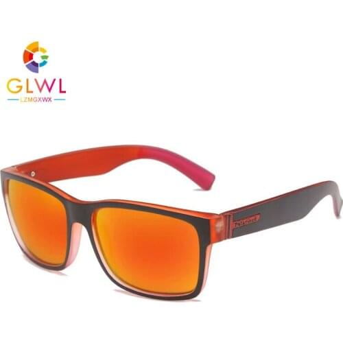 Sun Glasses Men Colorful Polarized Square Sunglasses Luxury Designer Male Driver Shades Vintage Eyeglasses UV Summer Protection