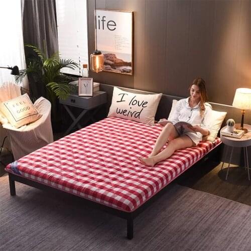 Comfortable soft cotton thick 7cm mattress Foldable Floor Tatami Adults Single Double sponge Mattress king queen twin full size