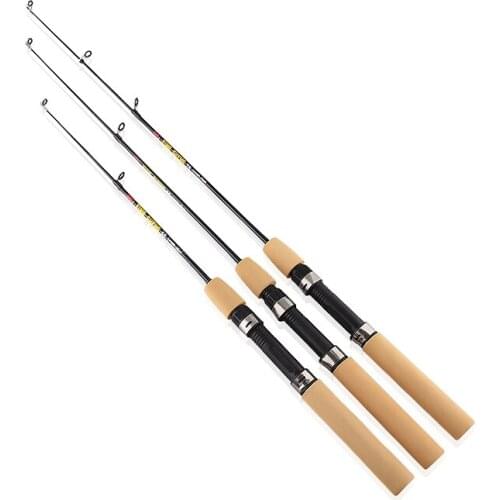 HiUmi Winter Fishing Rods Ice Fishing Rods Fishing Reels To Choose Rod Combo Pen Pole Lures Tackle Spinning Casting Hard Rod 1pc