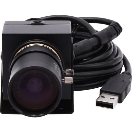Webcam Sony IMX322 H.264 1080P USB Camera Low Light 6-60mmZoom Manual Varifocus CS Lens Webcam for Inquiry Machines