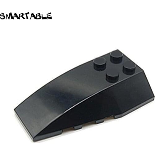 Smartable Wedge 4x6 Curved Building Block MOC Parts Toys For Kids Educational Compatible Major Brands 43712 20pcs/lot