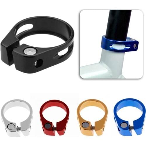 Bicycle Seatpost Clamps 31.8/34.9mm Aluminum Alloy Hollow For Mountain Road Bike Clip Cycling accessories