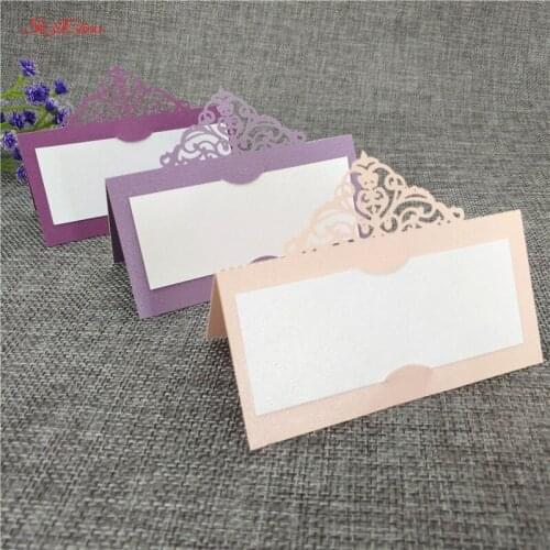 10/50/100pcs Number Name Seat Card Table card Reception Wedding Decoration Birthday Place Cards Party Decoration 6z
