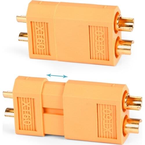 2PCS/Set Yellow XT60 XT-60 XT 60 Plug Male Female Bullet Connectors Plugs For RC Lipo Battery
