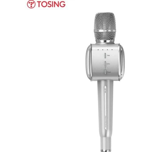 2020 New most popular professional bluetooth Handheld Wireless karaoke microphone for cell phone /TV singing support TF card