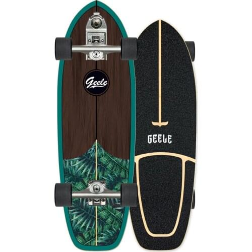 4 Wheels Maple Skate Board Roller Skateboard Professional Carver Surf Land Board Skating Men For Adult Highly Smooth Outdoor