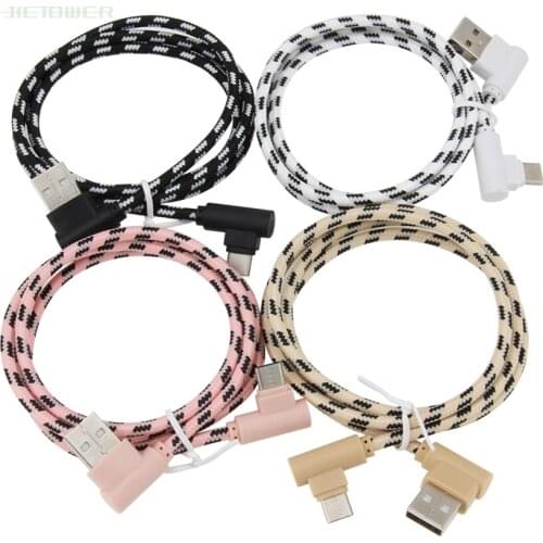 50pcs/lot USB Type C Cable for Xiaomi Redmi Note7 Lattice Braided Fast Charging Data Sync USB C Cable for Samsung S9 Oneplus 6t
