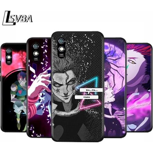 Anime Hunter X Hunter Hisoka Anti-Fall Phone Case For Xiaomi Redmi 10X 9C 9A 9 GO K20 8A 8 7A 7 S2 6A Pro 5G Black Cover