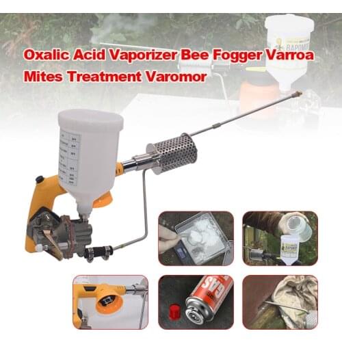 Propane Oxalic Acid Vaporizer Bee Fogger Varroa Mites Treatment Varomor Most Effective Tool for The Varroa Mites Fogger
