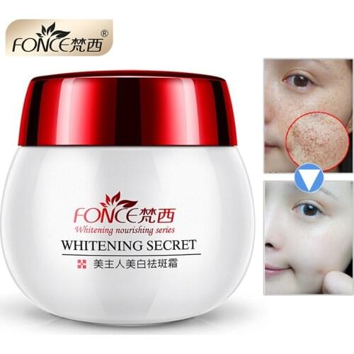 Fonce Remove Freckles Cream 30g Skin Whitening Strong effect spot remover Reduces Age Spots Fade Dark Spot treatment Stain