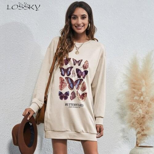 LOSSKY Women's Sweatshirts With Print