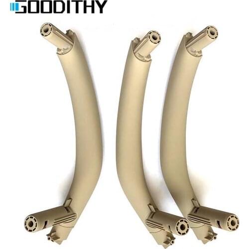 Upgraded LHD RHD 3PCS Set Car Inner Handle Replacement For BMW X5 X6 F15 F16 2014-2018