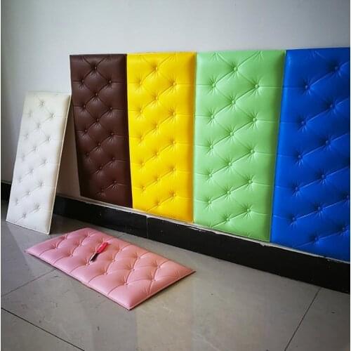Mosaic Self-adhesive Headboard Soft Bag Anti-collision Wall Sticker Tatami Soft Wall Sticker Imitation Wall Sticker