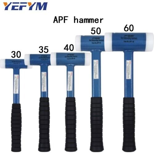 30mm-60mm Double Face Tap Nylon Hammer For Multifunctional hand tool hard plastic and Non Slip Plastic handle diameter tools