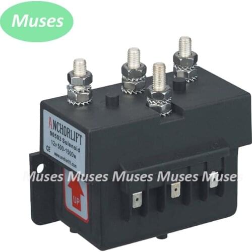 Normally Open and Normally Closed Contacts 150A 12V DC Reversible Contactor for Electrical Winch Forklift Motor