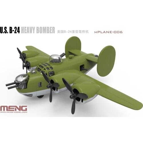 MENG mPLANE-006 U.S.B-24 Heavy Bomber Cute Q Edition 2019 NEWEST Model