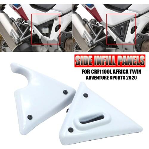 NEW Motorcycle Accessories For Honda CRF1100L Africa Twin Adventure Sports 2020 Side Fill Panel Cover Fairing Protector Set